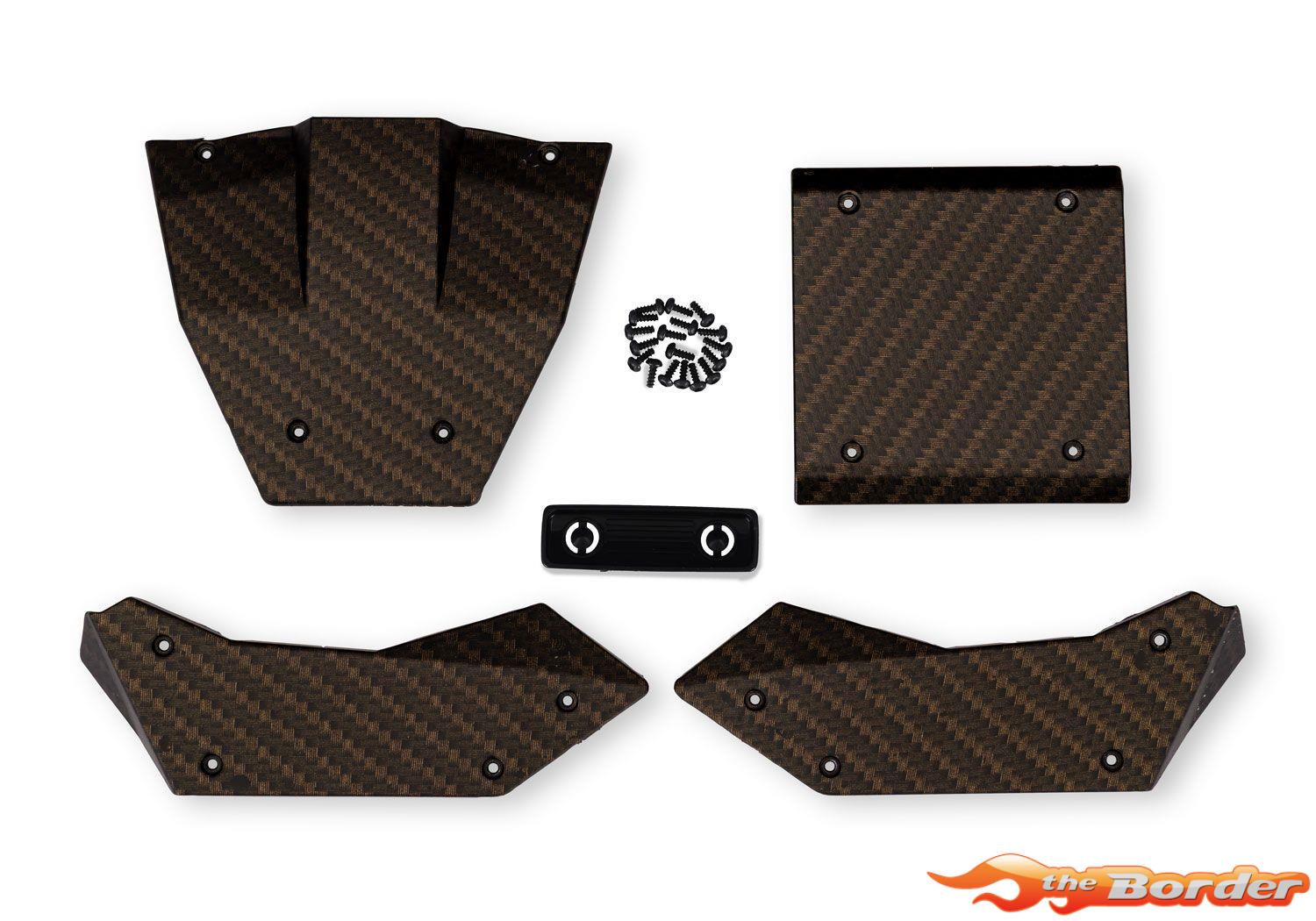 Traxxas TXC-4M Carbon Fiber Body Panel Set 12012-CBFR