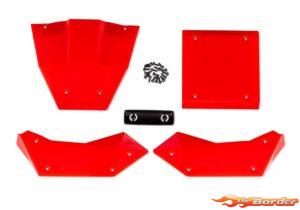 Traxxas TXC-4M Red Body Panel Set 12012-RED