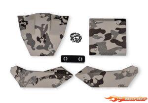 Traxxas TXC-4M Snow Camo Body Panel Set 12012-SNOW