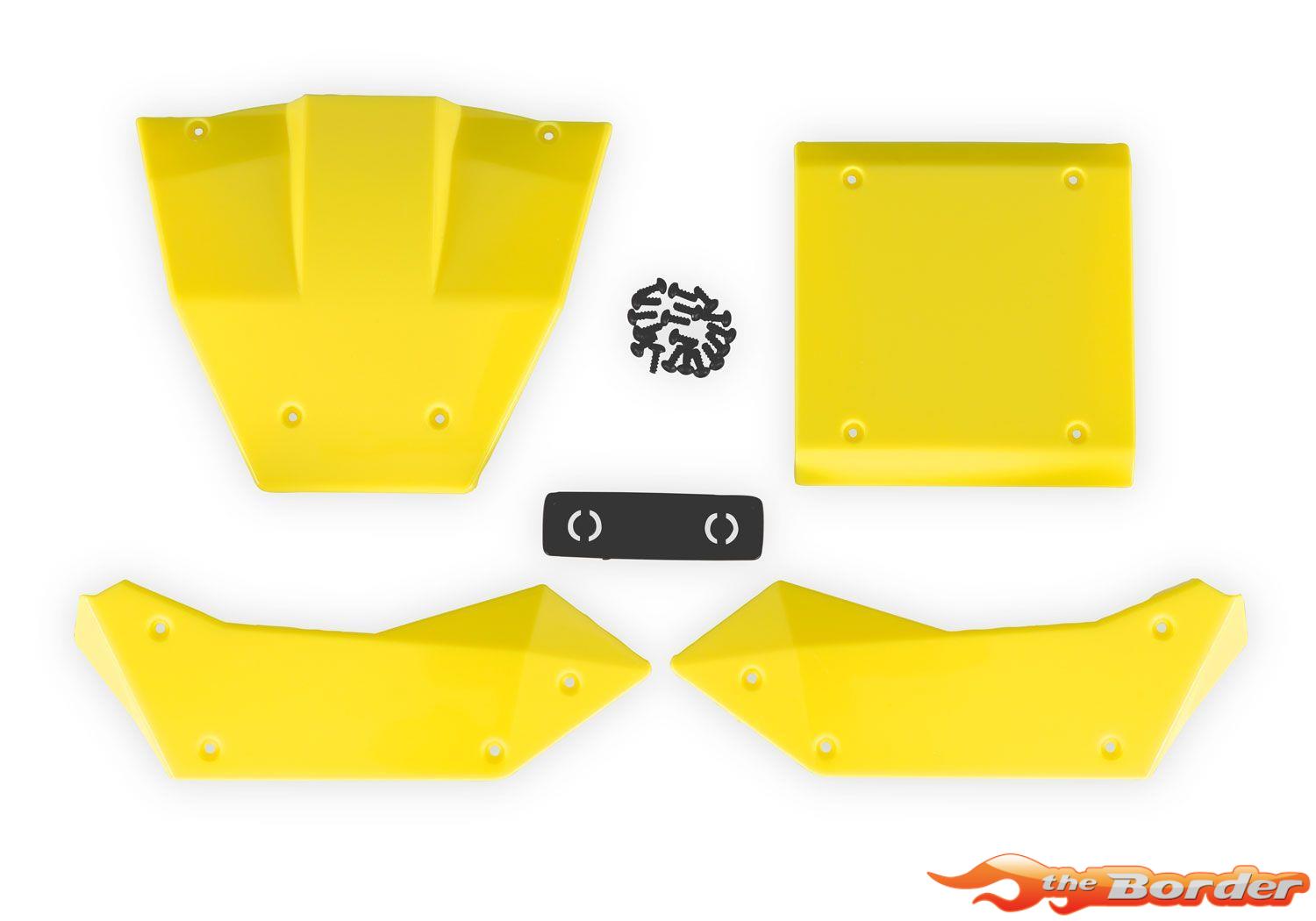 Traxxas TXC-4M Yellow Body Panel Set 12012-YLW