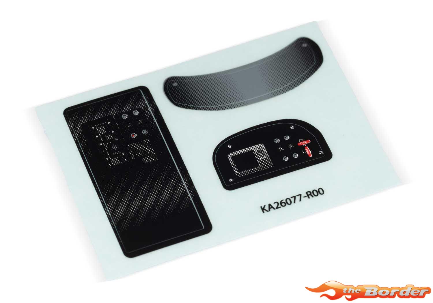 Traxxas TXC-4M Interior Decal Sheet 12018
