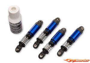 Traxxas Blue Aluminum GTM Pro Shocks with Springs (4) 12060-BLUE