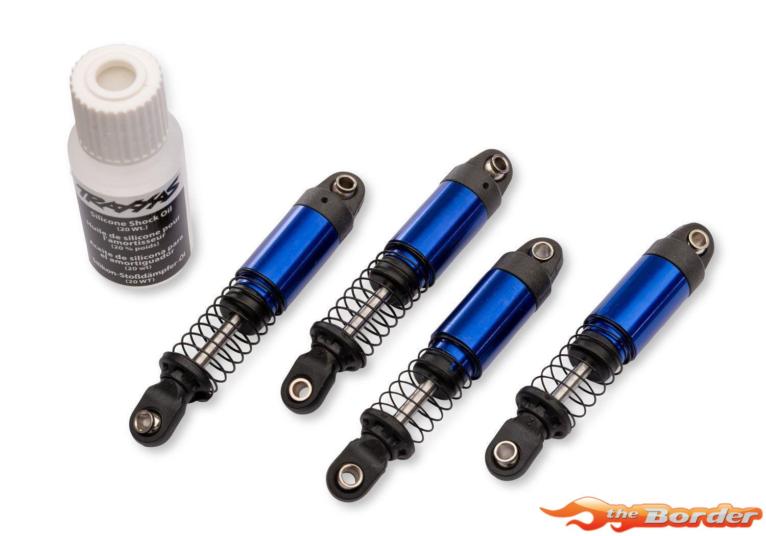 Traxxas Blue Aluminum GTM Pro Shocks with Springs (4) 12060-BLUE