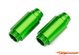 Traxxas Green Aluminum GTM Pro Shock Bodies (2) 12068-GRN