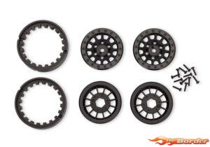 Traxxas Black 1.3" Method Race Beadlock Wheels (2) 12071