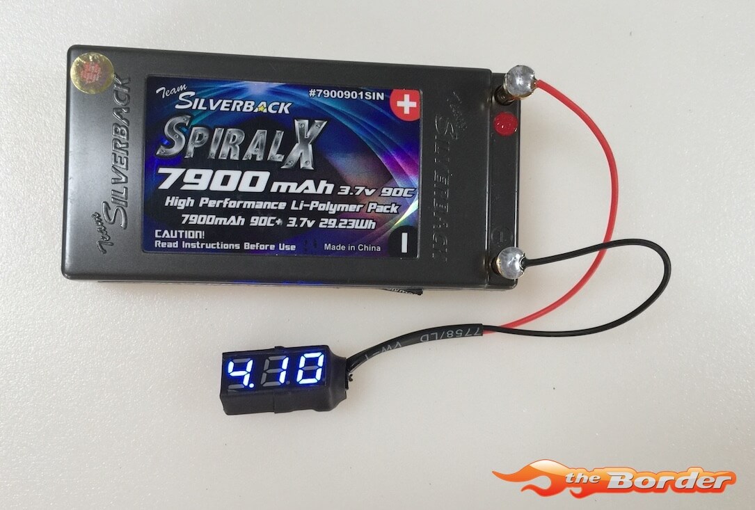 BRP Quick LiPo Voltage Checker - Blue LED Display BRP05