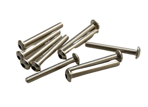 BRP Stainless Steel Screw 4x30 Hex Button Head BRP430BHRVS