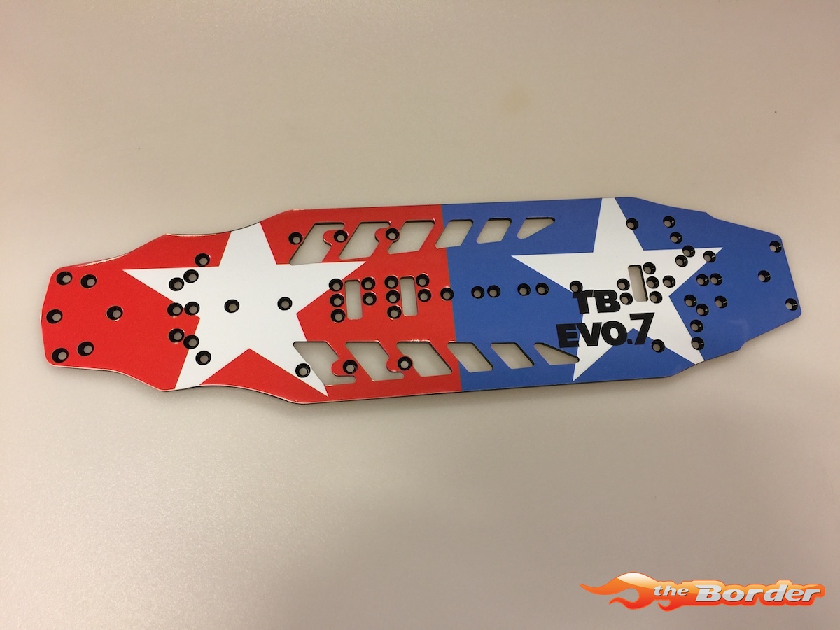 BRP Tamiya TB Evo. 7 Chassis Protector - Tamiya Flag BRPD1454