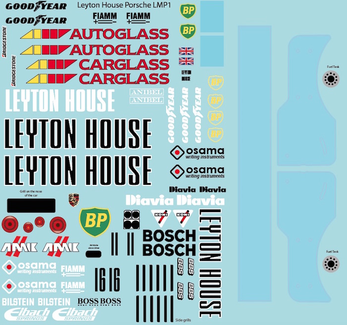 Leyton House P. 962C LeMans LMP1 BRPD1341