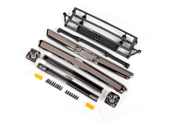 Traxxas Body Accessories for Chevrolet C10 Body Black Chrome 9415