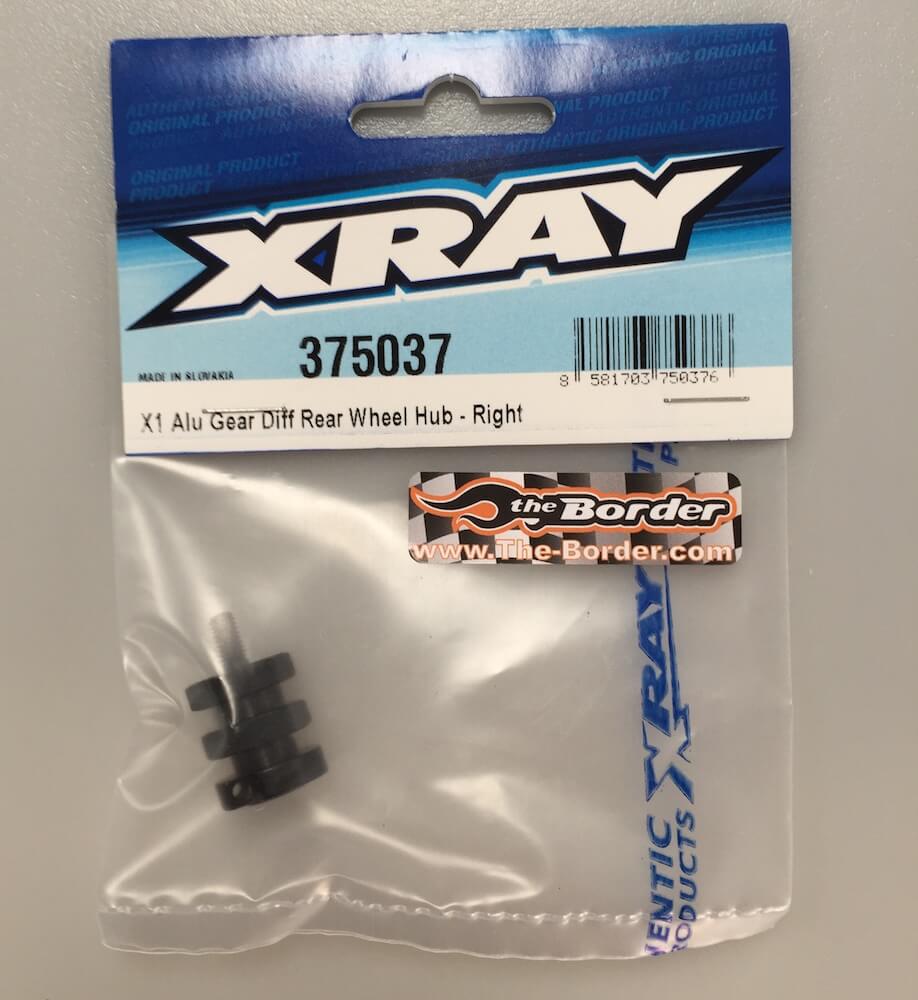 XRAY X1 Alu Rear Wheel Hub For Gear Diff Right 375037