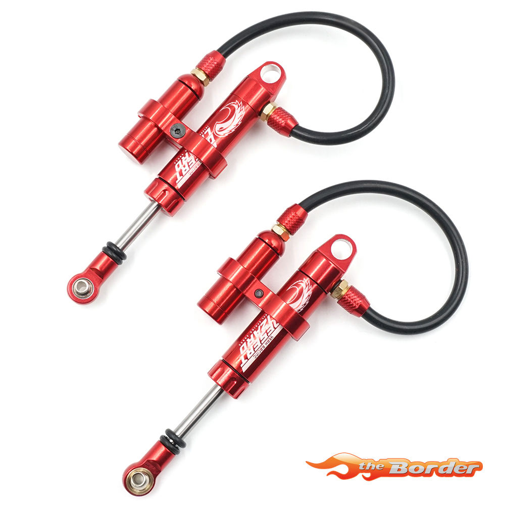 Yeah Racing 90mm Desert Lizard Piggyback Internal Spring Damper - Red DDP-090RD
