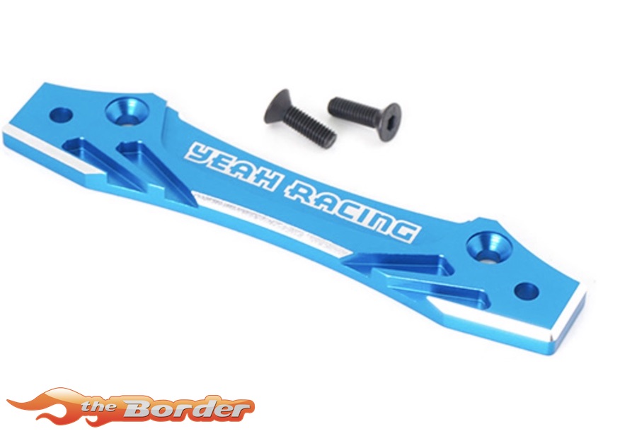 Yeah Racing Alu. Bumper Plate for Tamiya TT-02 TT02-040V2BU