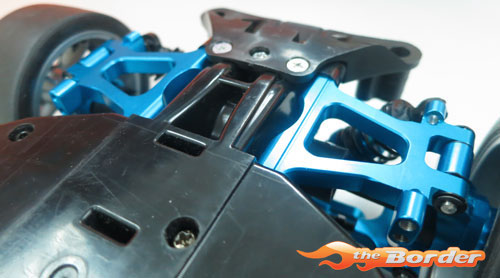 Yeah Racing Alu Rear Lower Arm Set For Tamiya TT-02 TT02-002BU