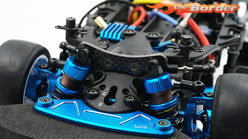 Yeah Racing Carbon Damper Stay Set for TRF Long Dampers For Tamiya M07 TAMC-061