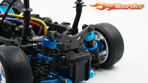 Yeah Racing Carbon Damper Stay Set for TRF Long Dampers For Tamiya M07 TAMC-061