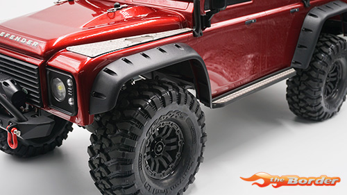 Yeah Racing Stainless Steel Front Hood Side Plate For Traxxas TRX-4 TRX4-020