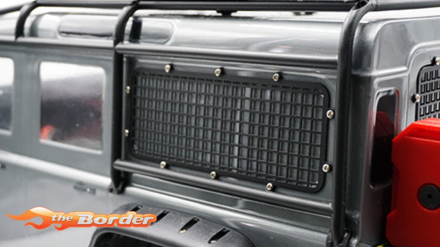 Yeah Racing Windows Guard Set for Traxxas TRX-4 Black trx4-024BK